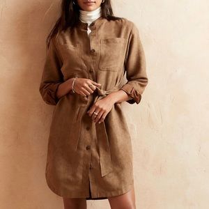 Vegan Suede Dress